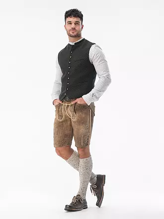 GOTTSEIDANK | Gilet tradizionale KONSTANTIN | dunkelgrün